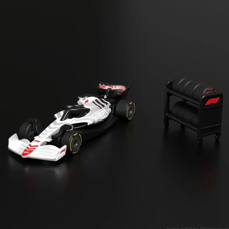Hot Wheels Premium Die-Cast Formula Racing Car Model – Collector Edition
