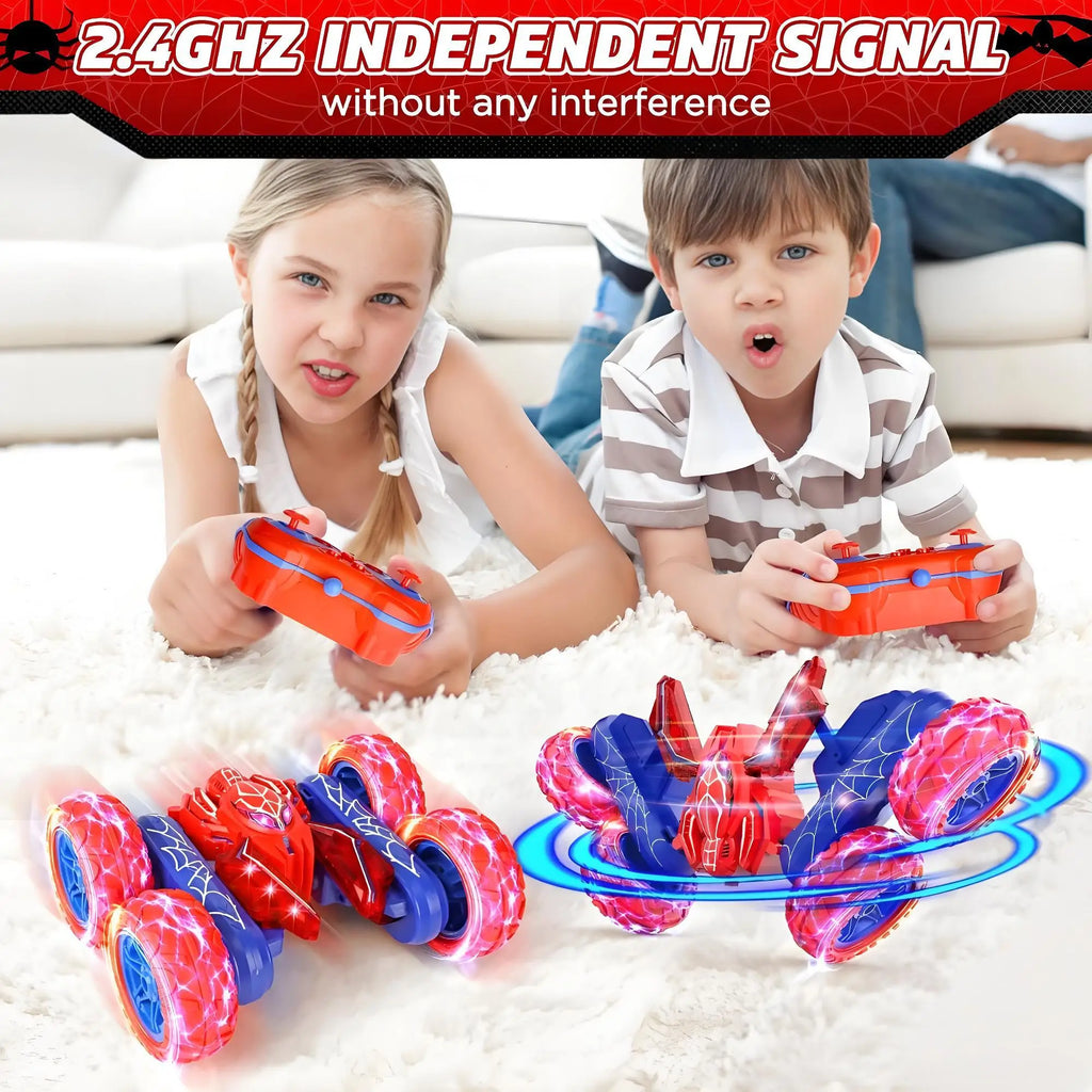 4WD RC Stunt Car with Transforming Wheels