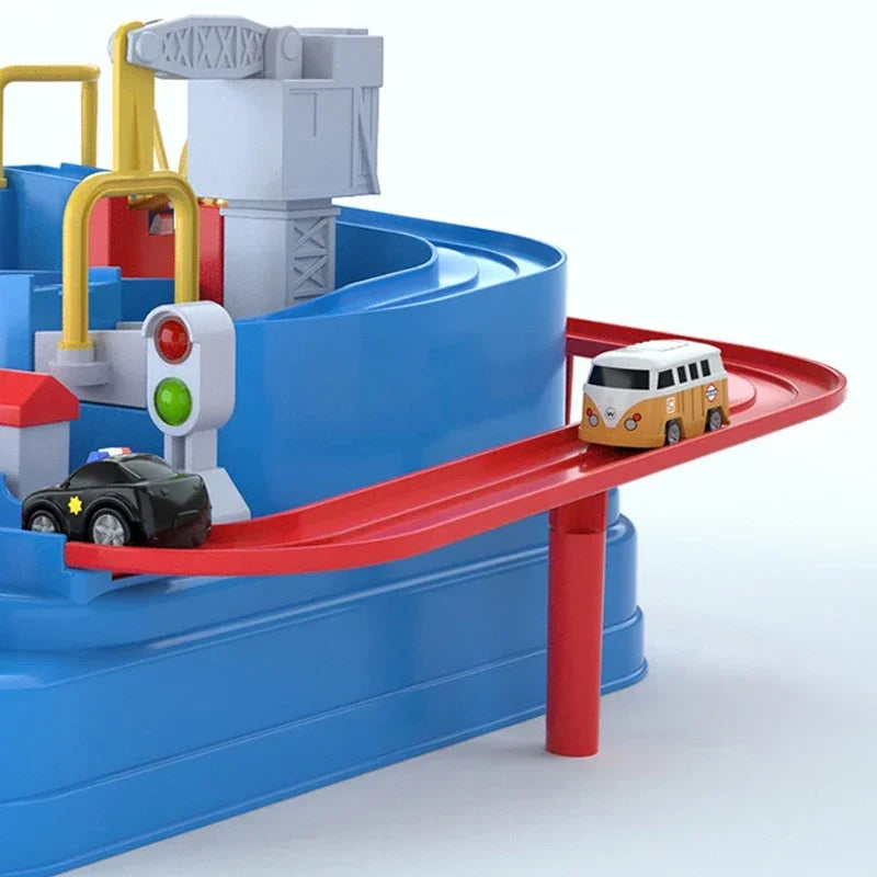 Kids Educational Train Track Playset