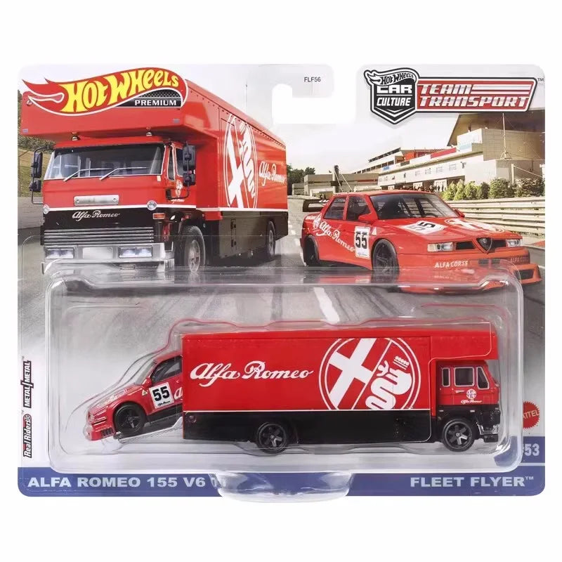 Hot Wheels Premium Die-Cast Car Transporter Set – Collector Edition