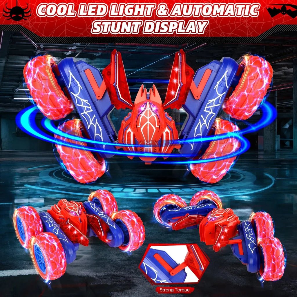 4WD RC Stunt Car with Transforming Wheels