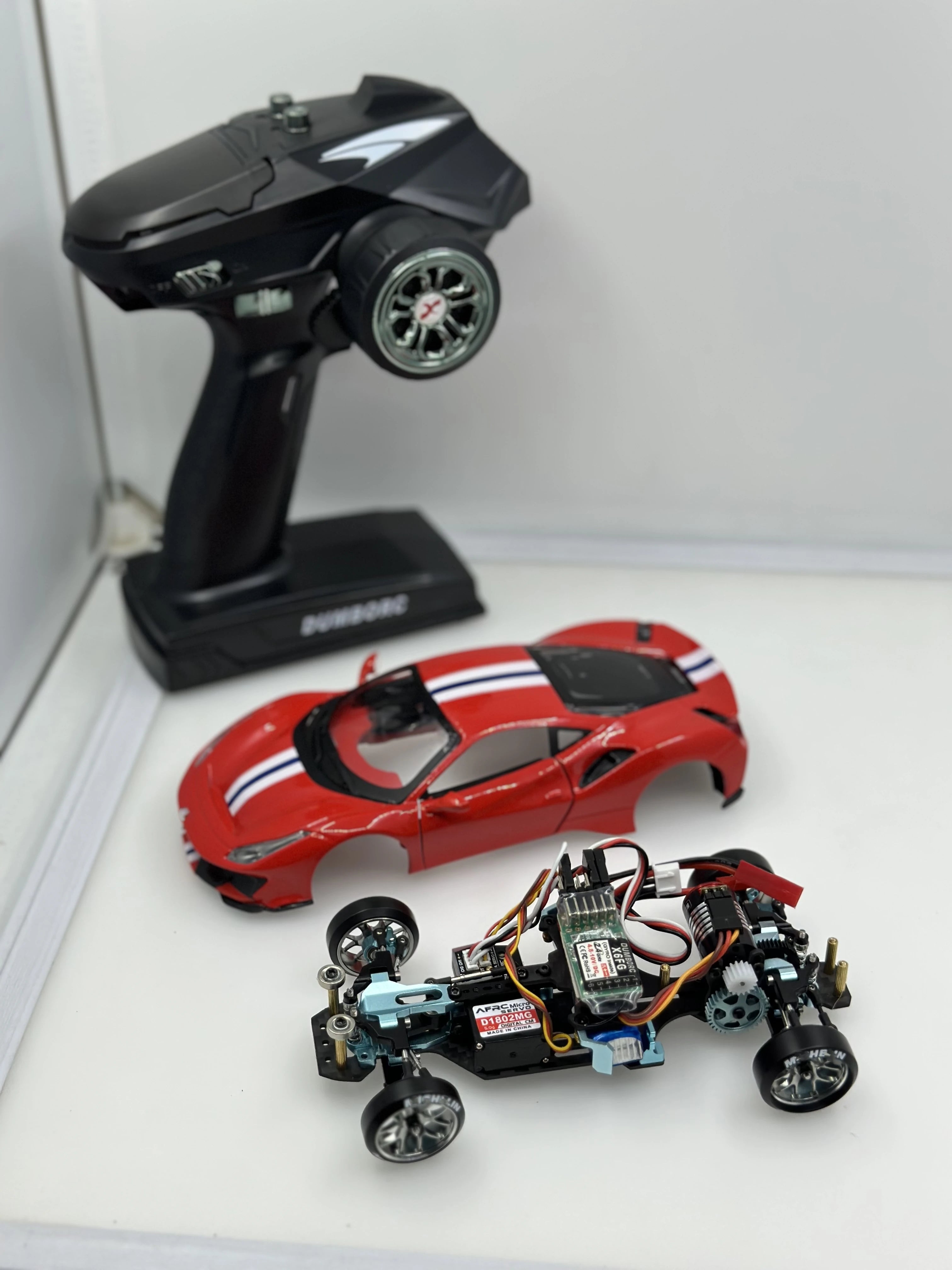 RWD Drift RC Car with Brushless Motor – 1:24 / 1:28 Scale RTR Racing Model