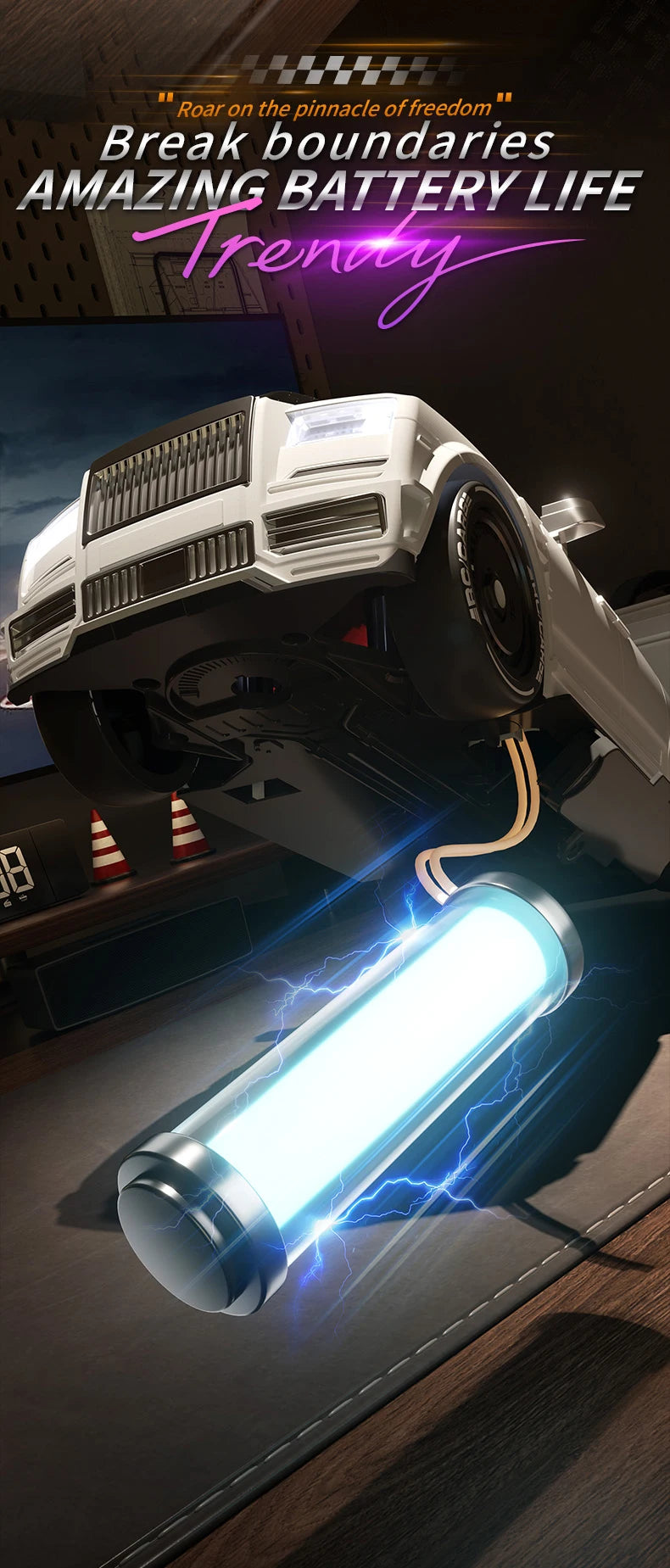 4K Camera RC Drift Car with 4.3-Inch Screen – One-Click Drift Remote Control Car