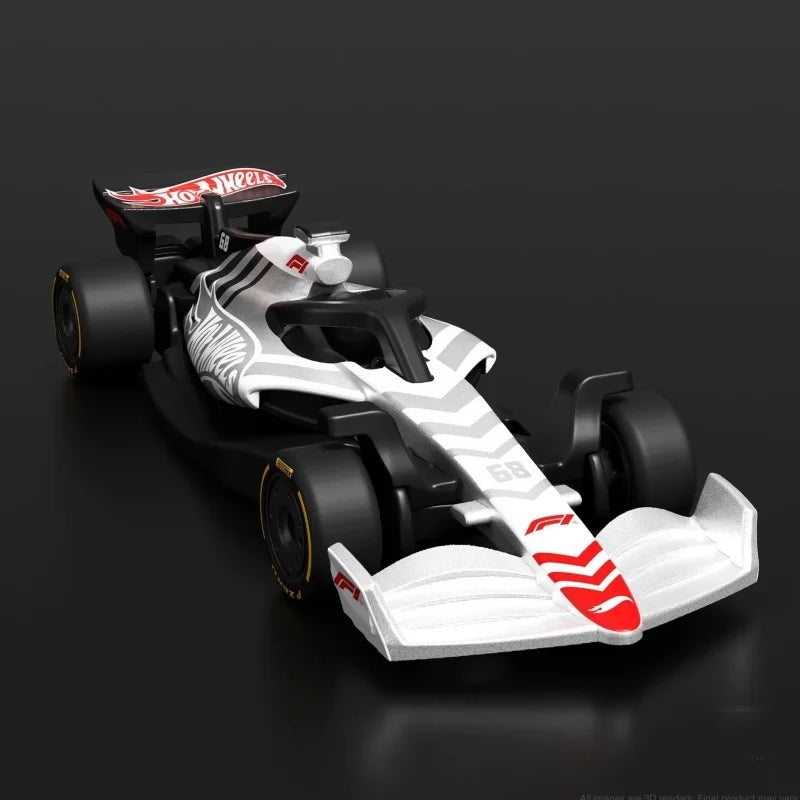Hot Wheels Premium Die-Cast Formula Racing Car Model – Collector Edition