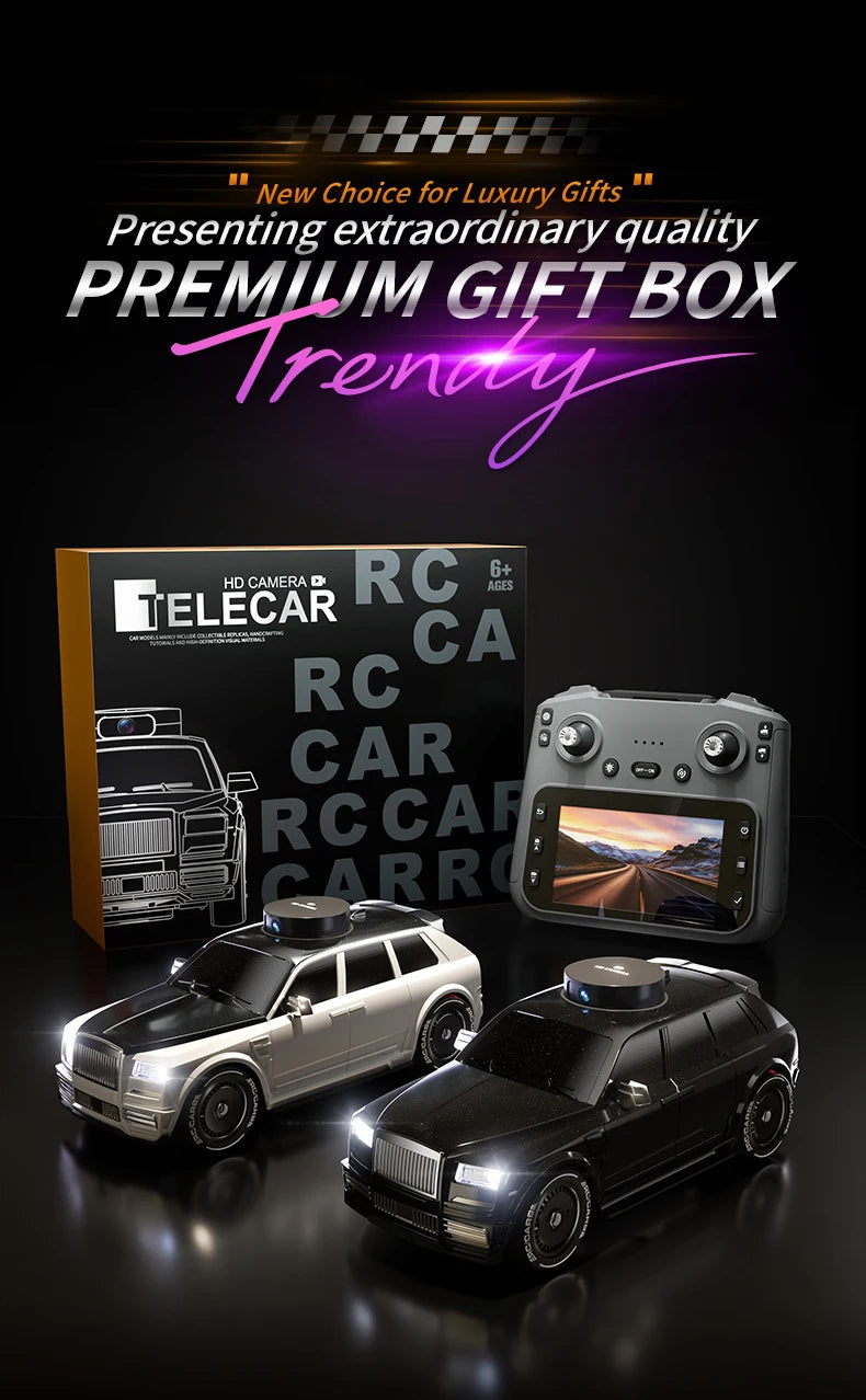 4K Camera RC Drift Car with 4.3-Inch Screen – One-Click Drift Remote Control Car