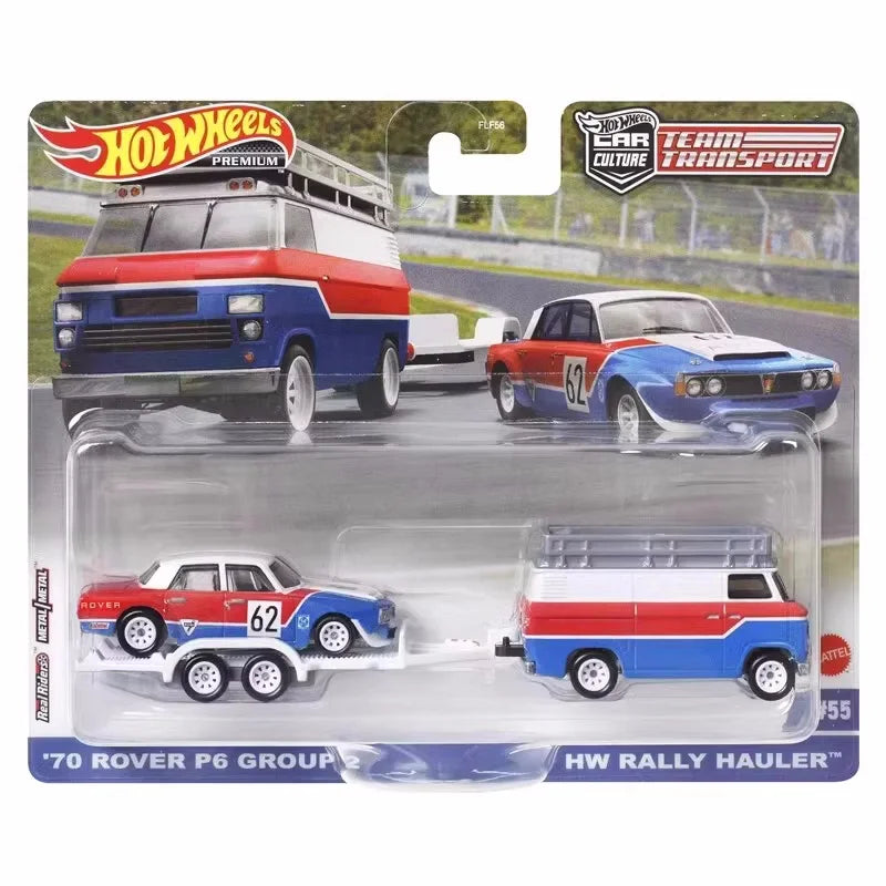 Hot Wheels Premium Die-Cast Car Transporter Set – Collector Edition