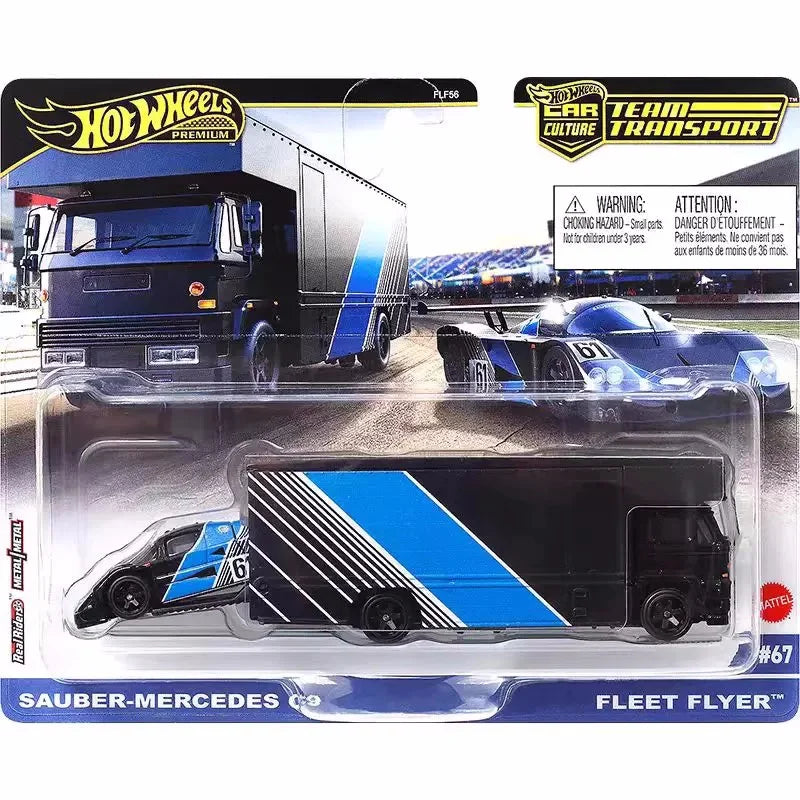 Hot Wheels Premium Die-Cast Car Transporter Set – Collector Edition