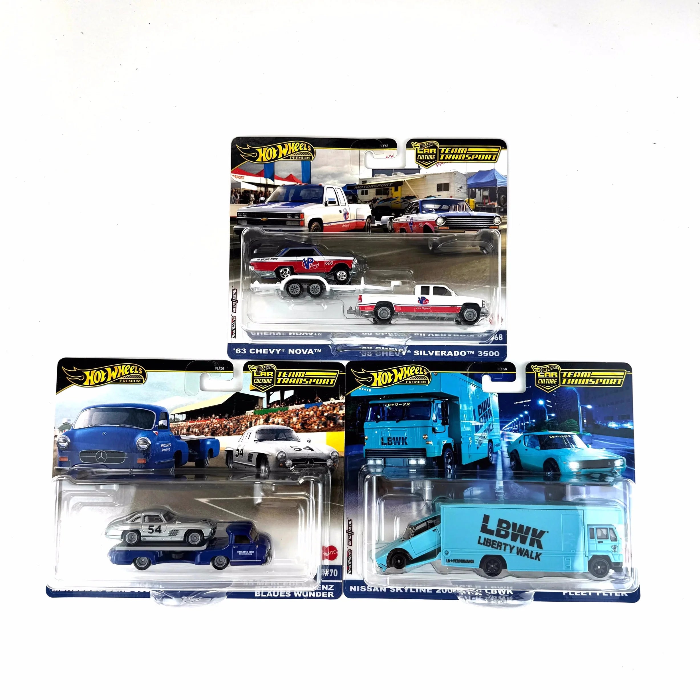 Hot Wheels Premium Die-Cast Car Transporter Set – Collector Edition