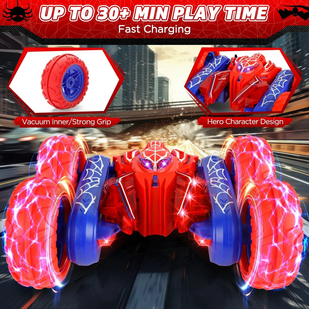 4WD RC Stunt Car with Transforming Wheels