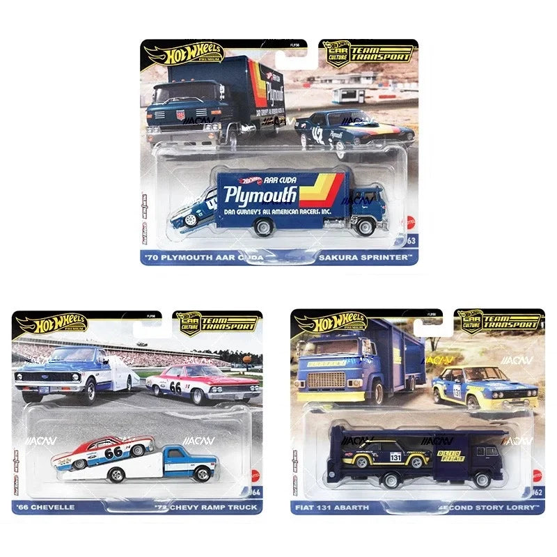 Hot Wheels Premium Die-Cast Car Transporter Set – Collector Edition
