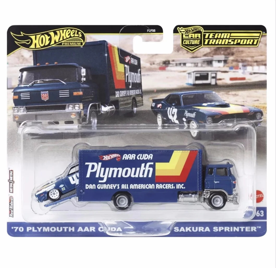 Hot Wheels Premium Die-Cast Car Transporter Set – Collector Edition