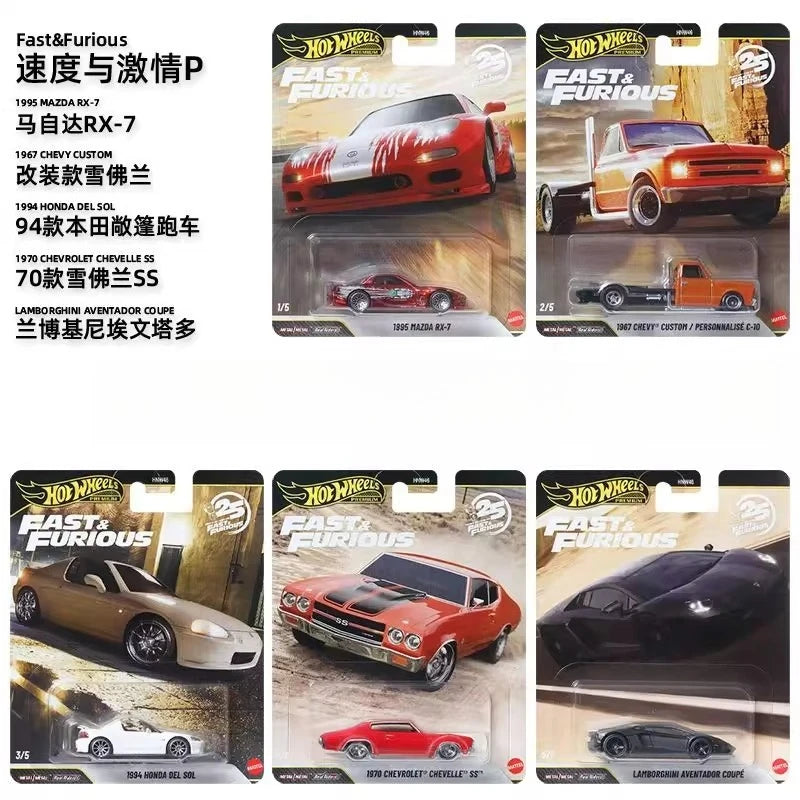 Fast & Furious 1:64 Diecast Car Collection – Premium Mini Racing Model