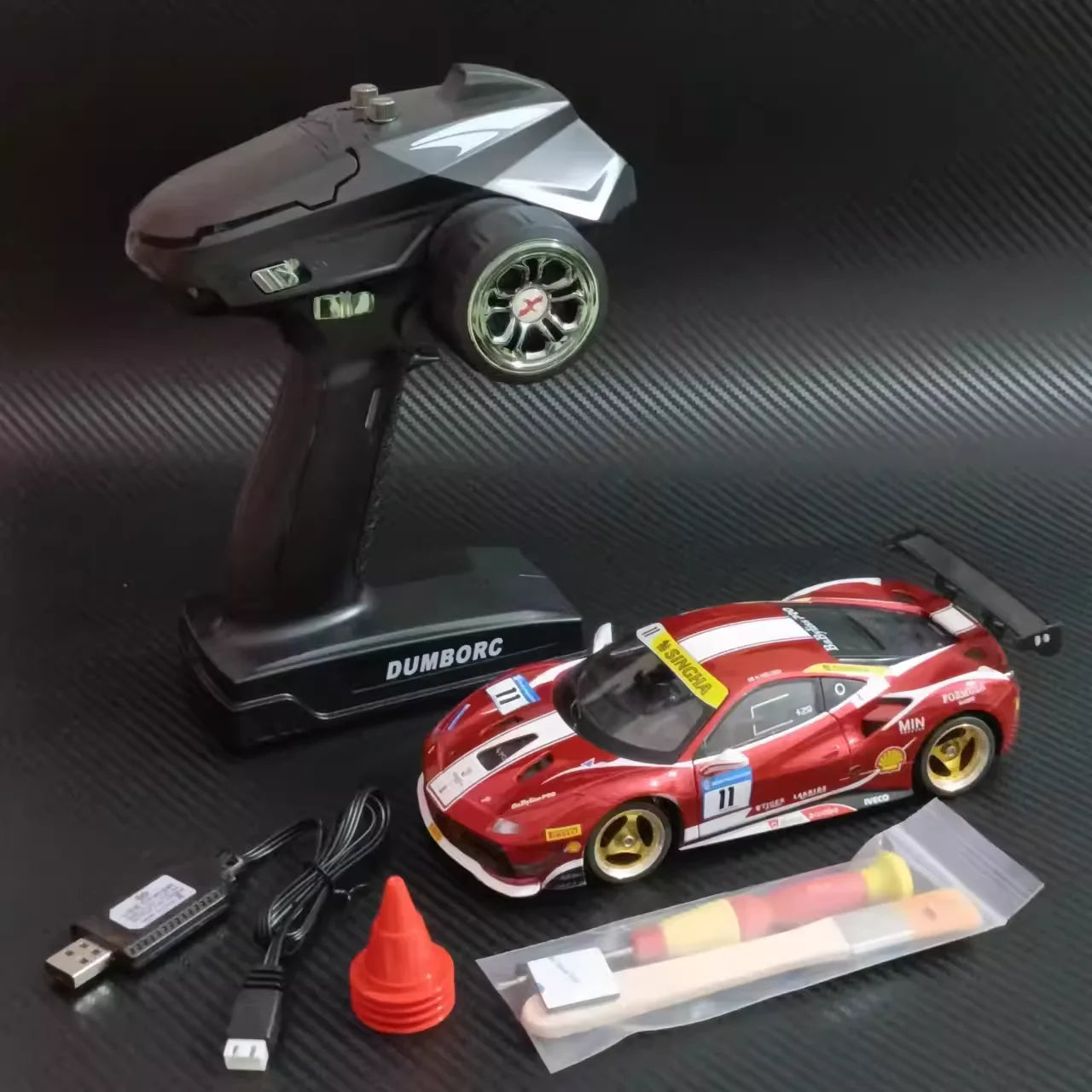 RWD Drift RC Car with Brushless Motor – 1:24 / 1:28 Scale RTR Racing Model