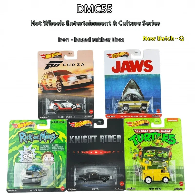 Original In Stock Hot Wheels Die-Cast Metal Toy Car – Collectible Model with Rubber Tires