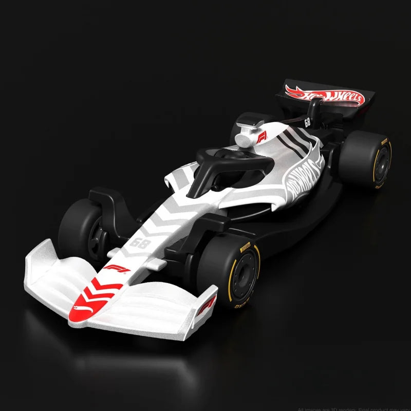 Hot Wheels Premium Die-Cast Formula Racing Car Model – Collector Edition