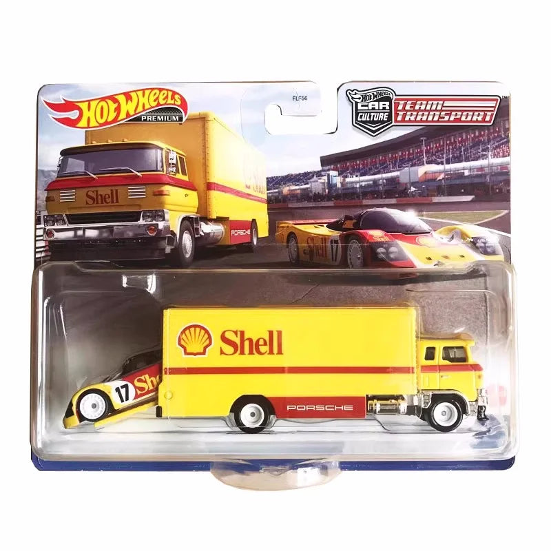 Hot Wheels Premium Die-Cast Car Transporter Set – Collector Edition