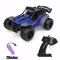 High-Speed RC Off-Road Pickup Truck with LED Lights – 2.4GHz Remote Control Car