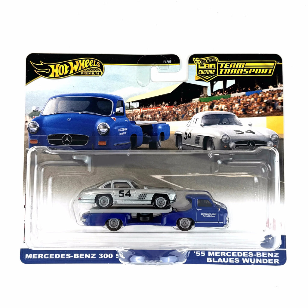 Hot Wheels Premium Die-Cast Car Transporter Set – Collector Edition