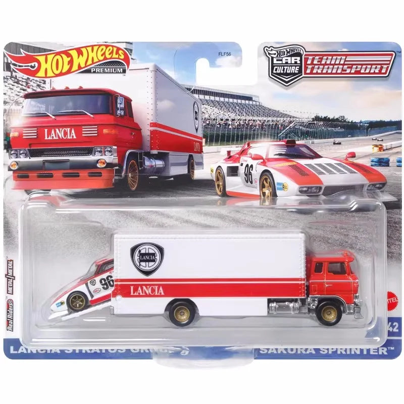 Hot Wheels Premium Die-Cast Car Transporter Set – Collector Edition
