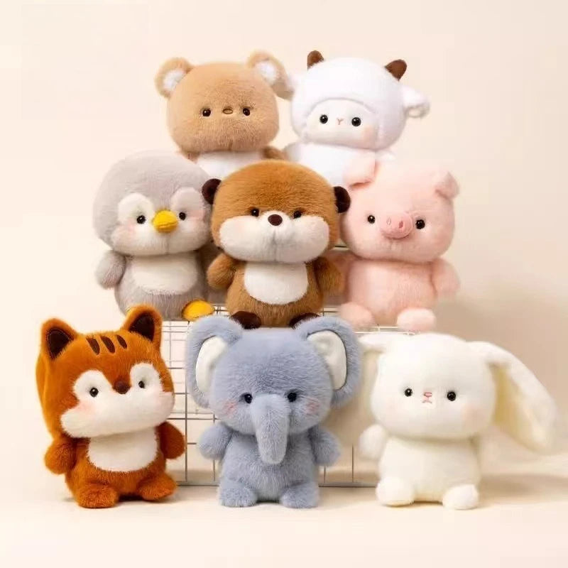 Mini Kawaii Animal Plush Toys – Soft & Cute Collectibles