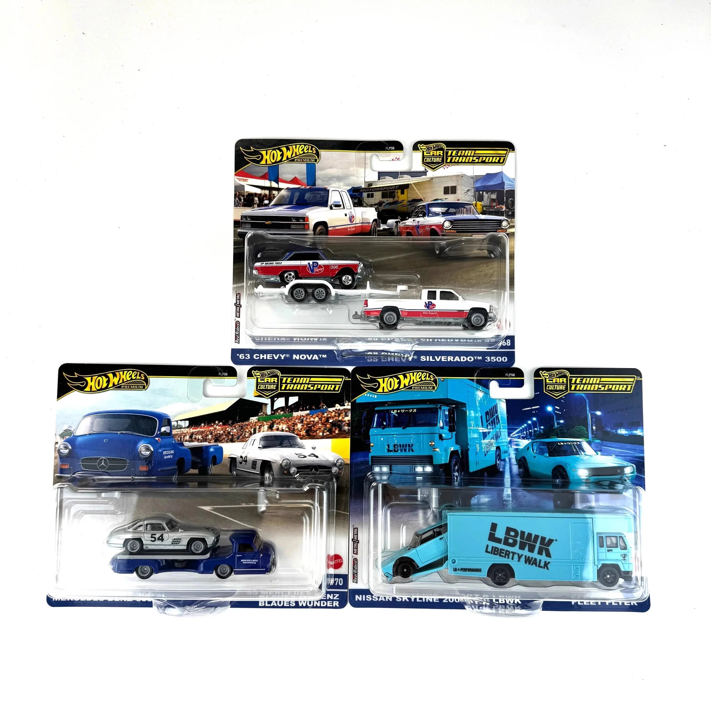 Hot Wheels Premium Die-Cast Car Transporter Set – Collector Edition