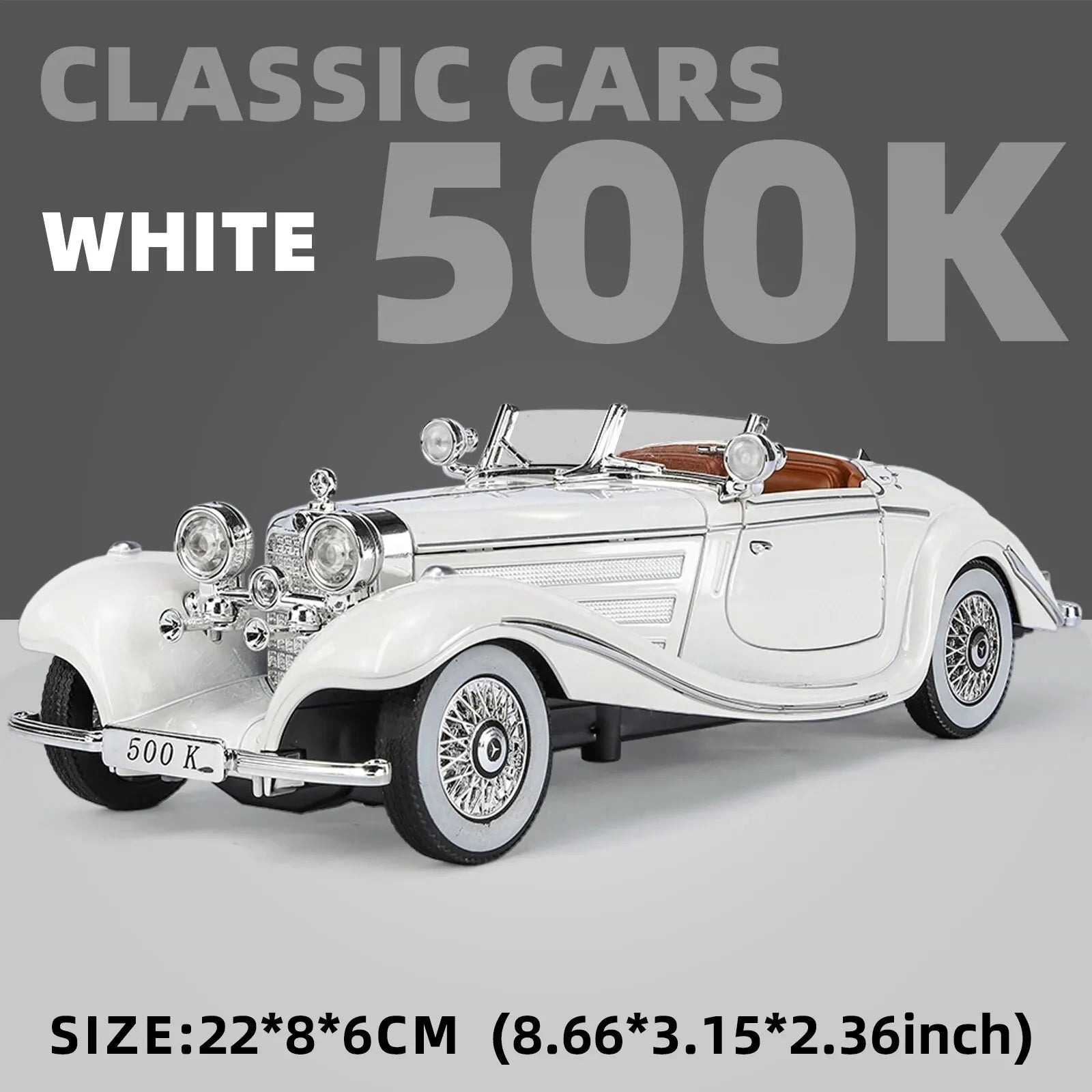 1:24 Alloy Vintage Classic Car Model – Diecast Collectible Display Car