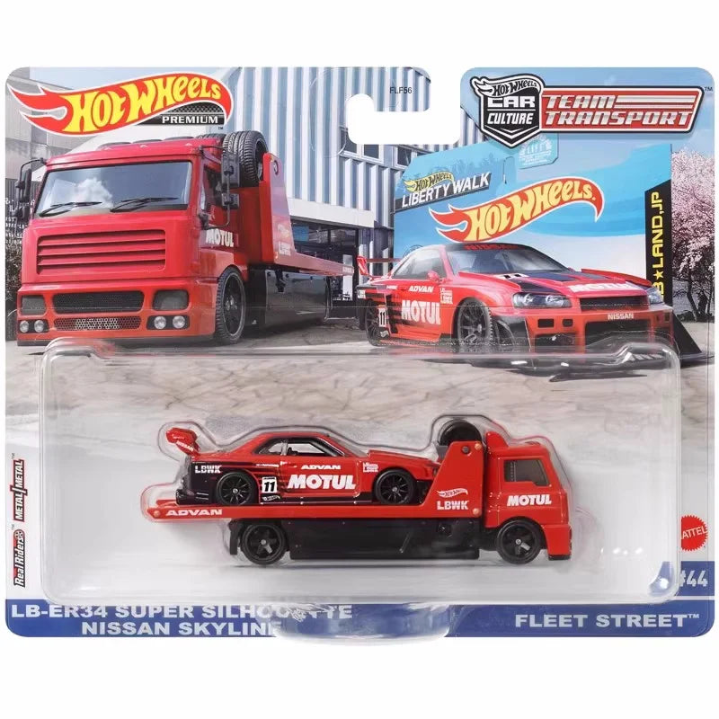 Hot Wheels Premium Die-Cast Car Transporter Set – Collector Edition