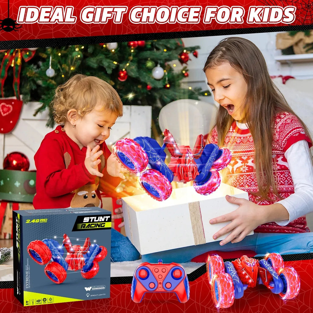 4WD RC Stunt Car with Transforming Wheels