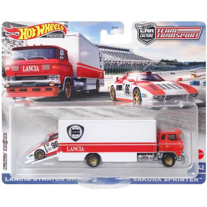 Hot Wheels Premium Die-Cast Car Transporter Set – Collector Edition