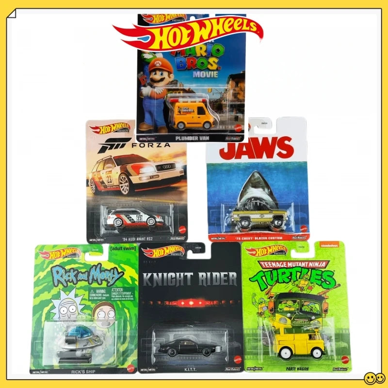 Original In Stock Hot Wheels Die-Cast Metal Toy Car – Collectible Model with Rubber Tires